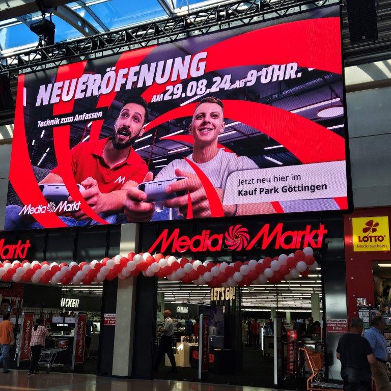 Im Kauf Park Göttingen eröffnet media markt